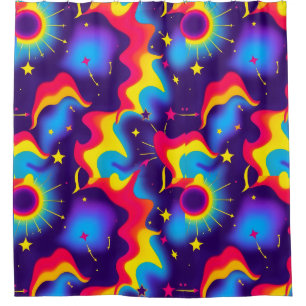 Urban Graffiti Pop Shower Curtain