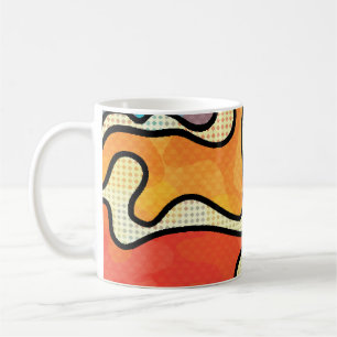 Urban Graffiti: Seamless Art Texture. Coffee Mug