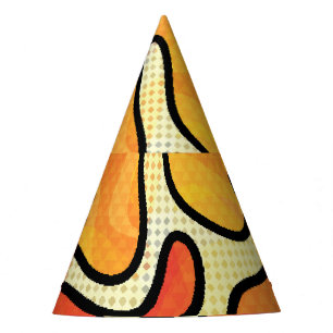 Urban Graffiti: Seamless Art Texture. Party Hat