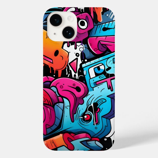 Urban Graffiti Street Art Splash Case-Mate iPhone Case (Back)