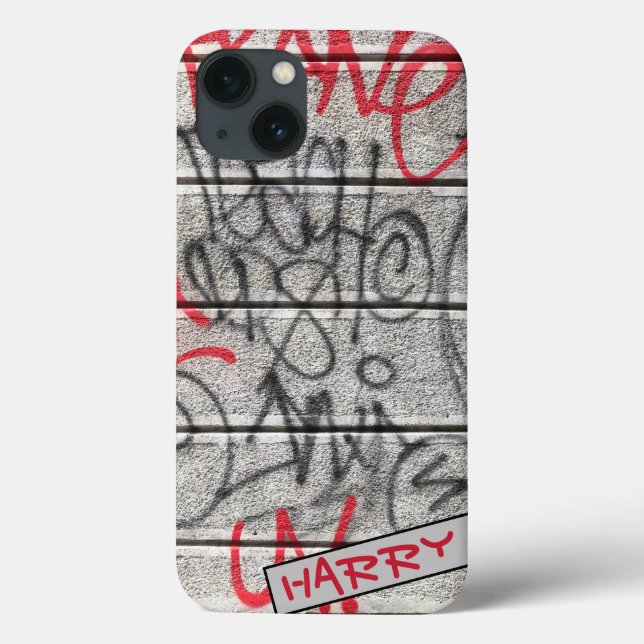 Urban Graffiti Style Cell Phone Case (Back)