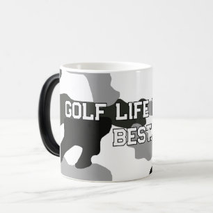 Urban grey camouflage no. 15 print magic mug