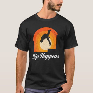 Urban Gymnast Wall Running for Traceur Parkour 5 T-Shirt
