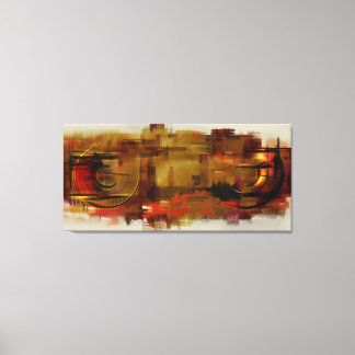 Urban hallucinations on my wall canvas print