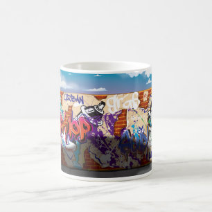 Urban Hip Hop Graffiti Wall. Coffee Mug