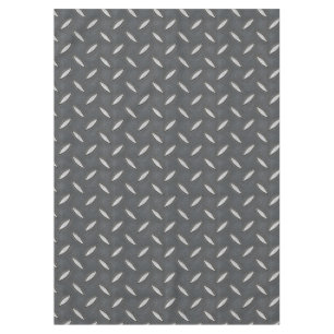 Urban Industrial Metallic Texture Print Tablecloth