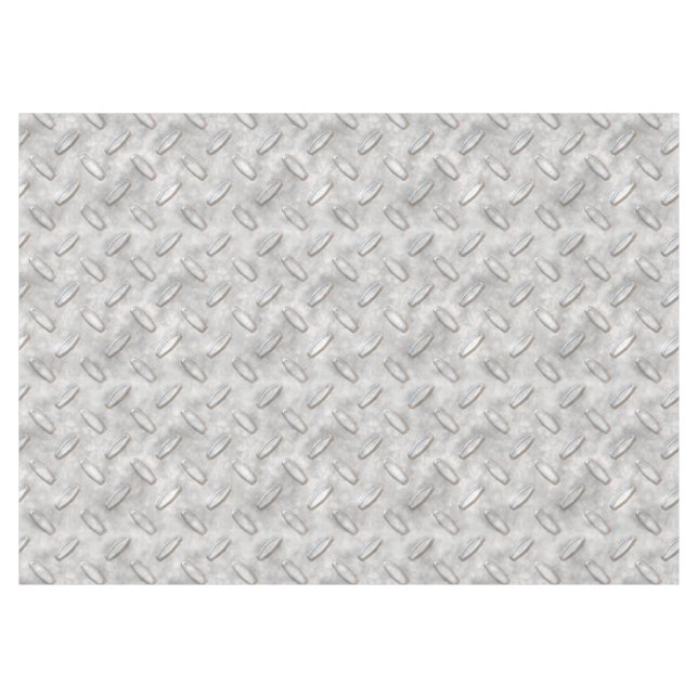 Urban Industrial Metallic Texture Print Tablecloth (Front (Horizontal))