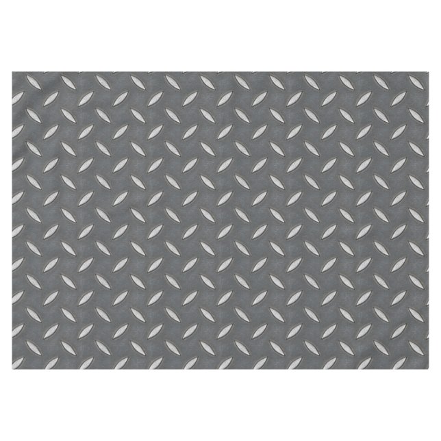 Urban Industrial Metallic Texture Print Tablecloth (Front (Horizontal))