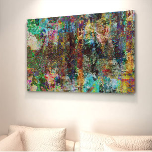 Urban Jungle-Digital Original Art Canvas Print