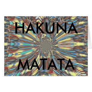 Urban Kaleidoscope Hakuna Matata   Vibrant Abstrac