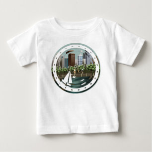 Urban landscape baby T-Shirt