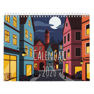 Urban landscape calendar