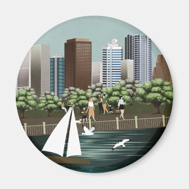 Urban landscape magnet (Front)