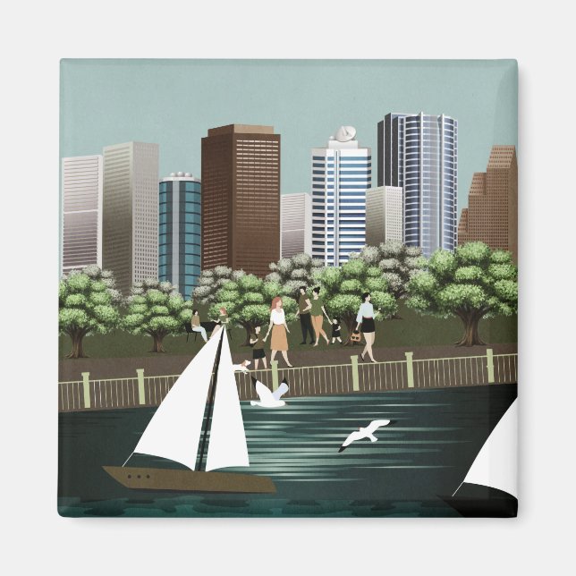 Urban landscape magnet (Front)