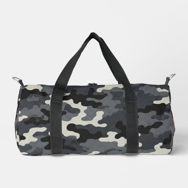 Urban Military Camouflage Pattern Duffle Bag (Front)