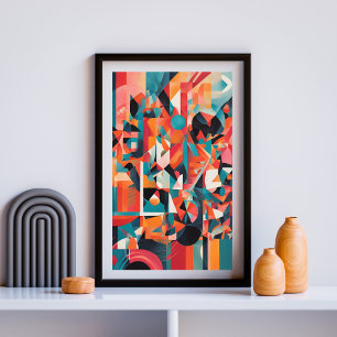 Urban Mirage: Echoes in Colour Poster