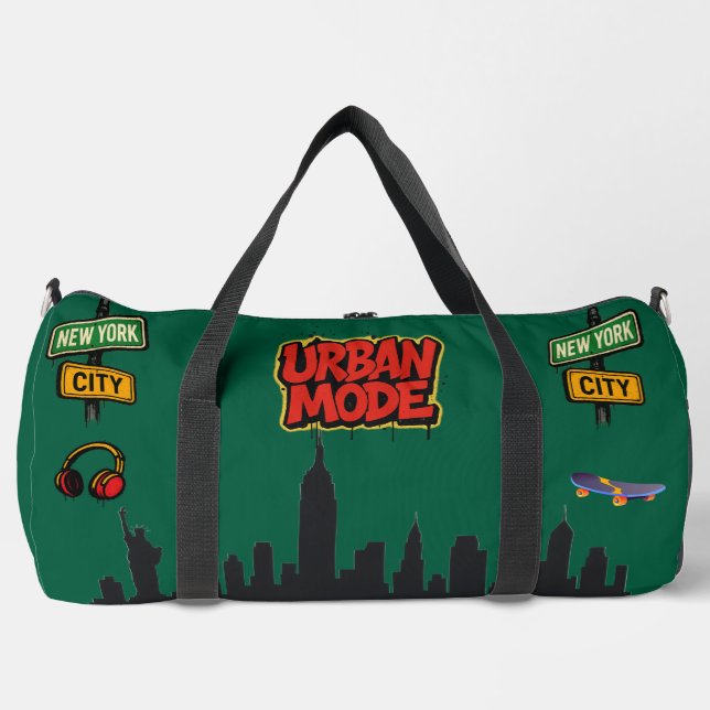 Urban Mode in Graffiti – New York Street Style Bag (Front)