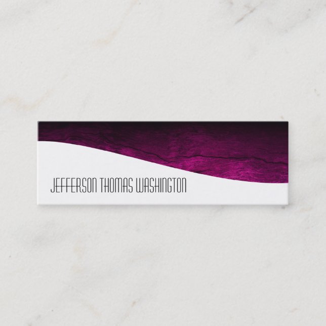 Urban Modern Professional Slim Business Cards (Front)