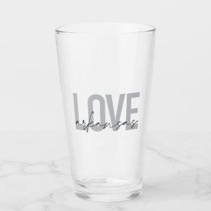 Urban, modern, simple, cool design Love Arkansas Glass