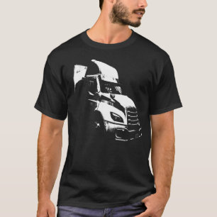 Urban Montreal Big Rig Artistic Posterized T-Shirt