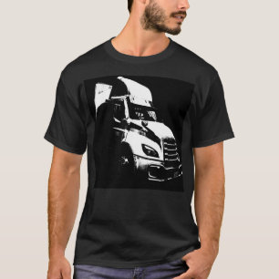 Urban Montreal Big Rig Artistic Posterized T-Shirt