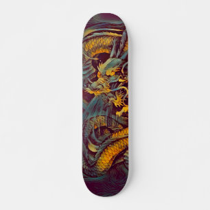 Urban Ninja Evil Dragon Element Custom Pro Board Skateboard