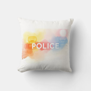 Urban Police Force – Tactical Street Design Throw Pillow