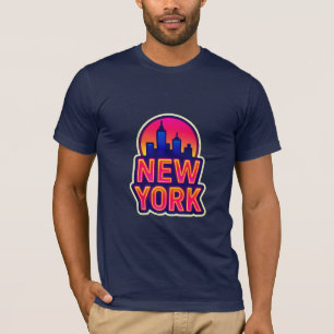 Urban Pulse: New York Lights T-Shirt