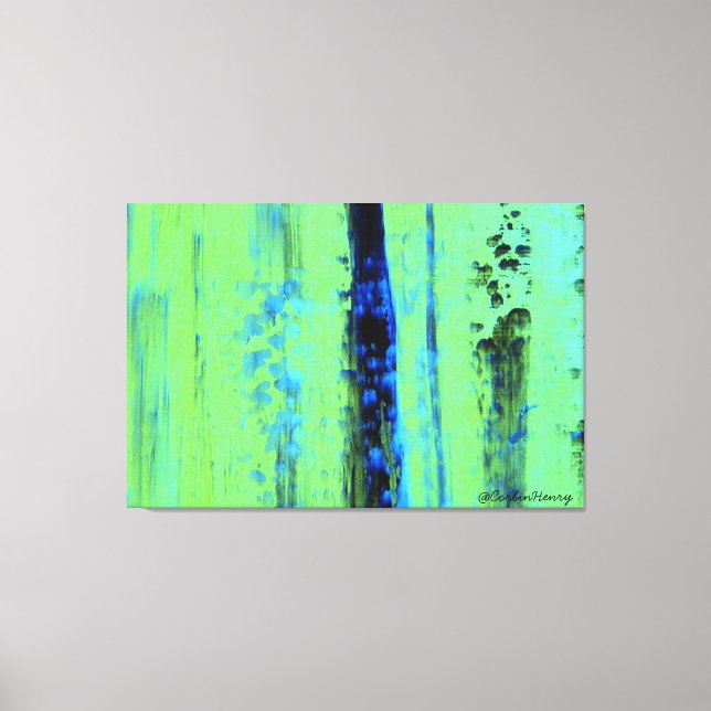 Urban Rain Canvas Print (Front)