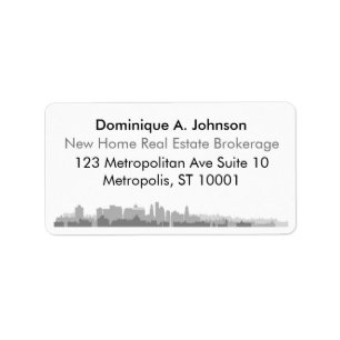 Urban Real Estate Custom Return Address Labels