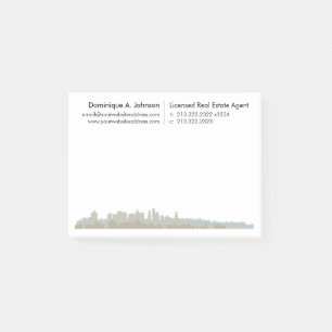 Urban Real Estate Personalized Post-It® Notes