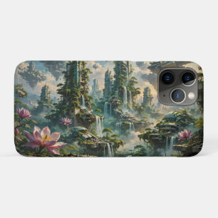 Urban Renewal Futuristic Post Apocalyptic City iPhone 11 Pro Case