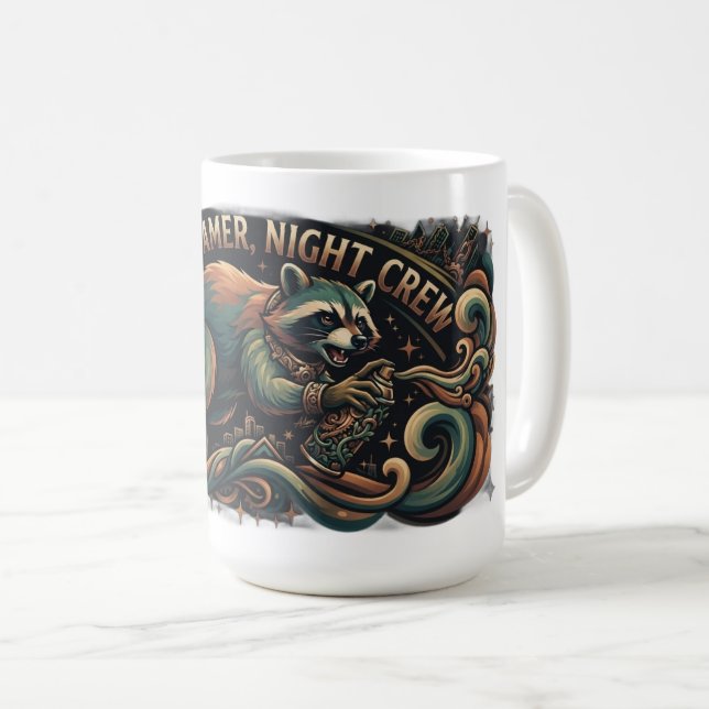 Urban Roamer Long Sleeve Shirt Coffee Mug (Front Right)