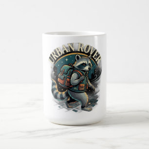 Urban Rover Raccoon Long Sleeve Coffee Mug