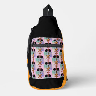 Urban Rustic Cityscape Watching Print Cut Sew Bag