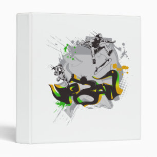 urban skateboard graffiti binder