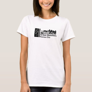 Urban Sketchers Kansas City T-Shirts femmes.