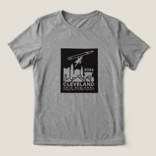 Urban Sketchers Summit 2026 - Cleveland - Women's Tri-Blend Shirt