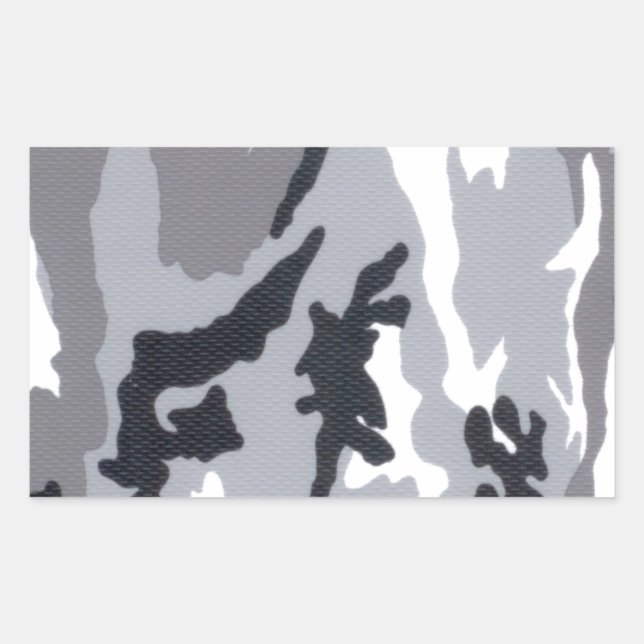 Urban/Snow Camo Sticker (Front)