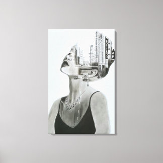 Urban Soul Fragments Canvas Print