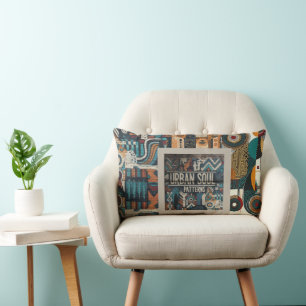 Urban Soul Patterns  Lumbar Pillow