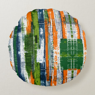 Urban Soul Patterns  Round Pillow