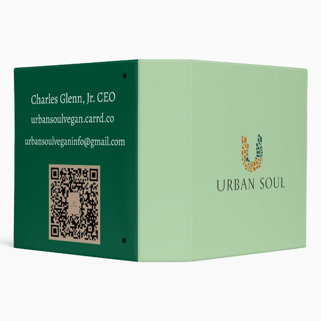 Urban Soul Vegan   Binder (Background)