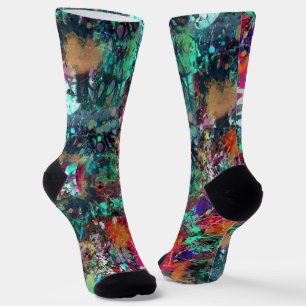 Urban Street Art Graffiti Socks