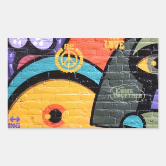 Urban Street Art-Graffiti Sticker (Front)