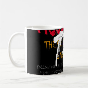 Urban street style Break the rules slogan print wi Coffee Mug