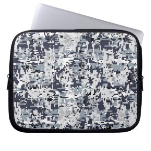 Urban Style Digital Camouflage Decor Laptop Sleeve