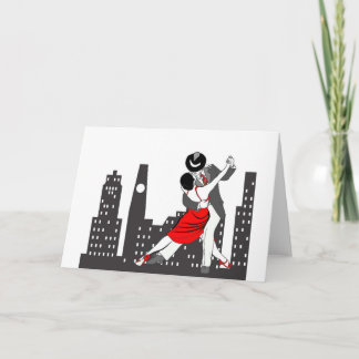 Urban tango card