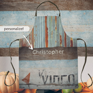 Urban-themed loft style cinephile movie lovers  apron