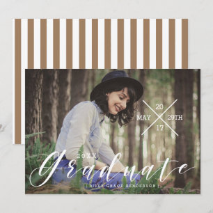 Urban Typography   Graduate Photo Announcement